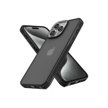 Newface iPhone 14 Pro Max Kılıf Elegant Kapak - Siyah