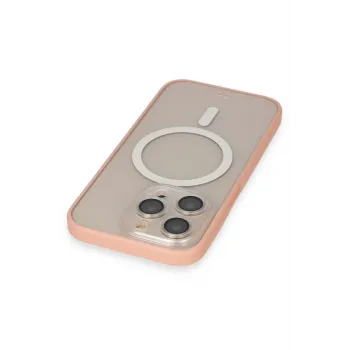 Newface iPhone 14 Pro Max Kılıf Grand Magneticsafe Kapak - Pembe