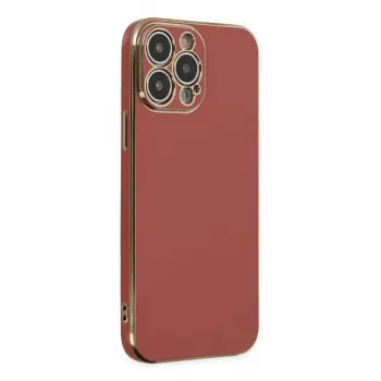 Newface iPhone 14 Pro Max Kılıf Volet Silikon - Kırmızı