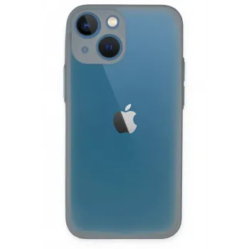 Newface iPhone 15 Plus Kılıf Montreal Silikon Kapak - Gri