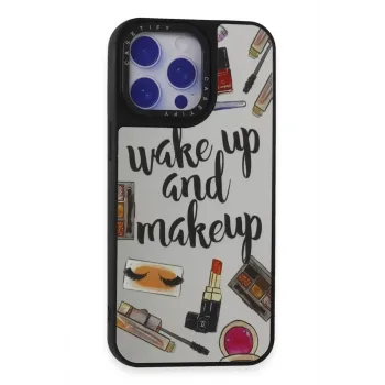 Newface iPhone 15 Pro Kılıf Mirror Desenli Kapak - Mirror - 3