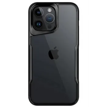 Newface iPhone 15 Pro Max Kılıf Boyi Silikon Kapak - Siyah