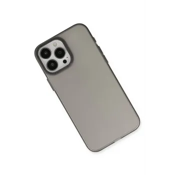 Newface iPhone 15 Pro Max Kılıf Modos Metal Kapak - Siyah