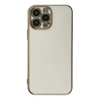 Newface iPhone 15 Pro Max Kılıf Volet Silikon - Beyaz