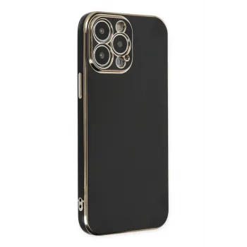 Newface iPhone 15 Pro Max Kılıf Volet Silikon - Siyah