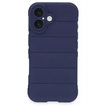 Newface iPhone 16 Plus Kılıf Optimum Silikon - Lacivert