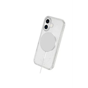 Newface iPhone 16 Plus Kılıf Star Magsafe Kapak - Turuncu