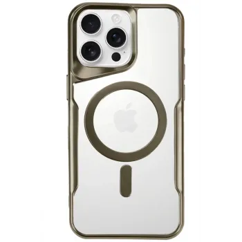 Newface iPhone 16 Pro Kılıf Boyi Magsafe Silikon Kapak - Desert