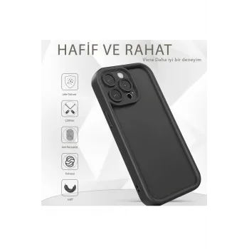 Newface iPhone 16 Pro Max Kılıf Viera Silikon - Kırmızı