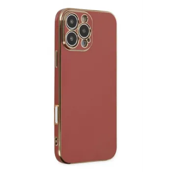 Newface iPhone 16 Pro Max Kılıf Volet Silikon - Kırmızı