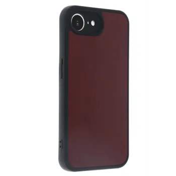 Newface iPhone 16E Kılıf Aras Deri Kapak - Bordo