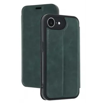 Newface Apple iPhone 16E Kılıf Flip Cover - Koyu Yeşil