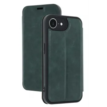 Newface iPhone 16E Kılıf Flip Cover - Koyu Yeşil