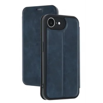 Newface iPhone 16E Kılıf Flip Cover - Lacivert