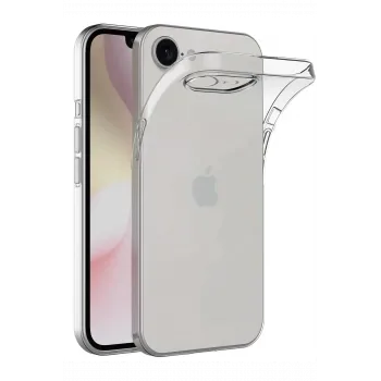 Newface iPhone 16E Kılıf Lüx Şeffaf Silikon