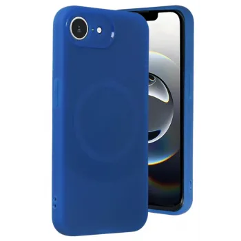 Newface iPhone 16E Kılıf Maya Karbon Kapak - Lacivert