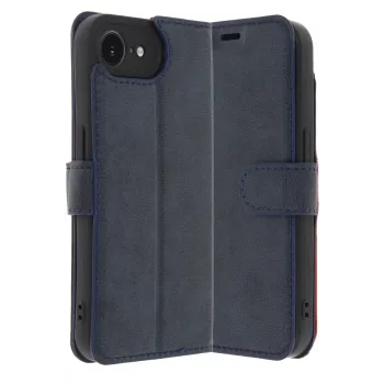 Newface iPhone 16E Kılıf Trend S Plus Kapaklı Kılıf - Lacivert