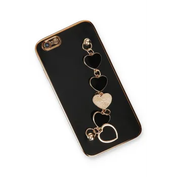 Newface iPhone 6 Kılıf Esila Silikon - Siyah