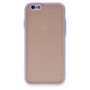 Newface iPhone 6 Kılıf Montreal Silikon Kapak - Mor