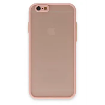Newface iPhone 6 Kılıf Montreal Silikon Kapak - Pembe