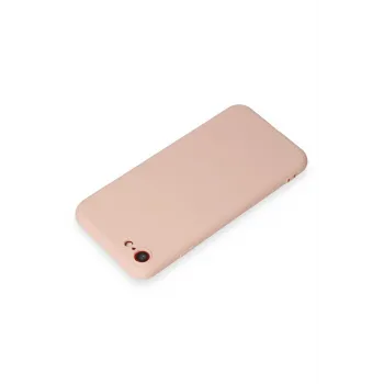 Newface iPhone 7 Kılıf First Silikon - Pudra