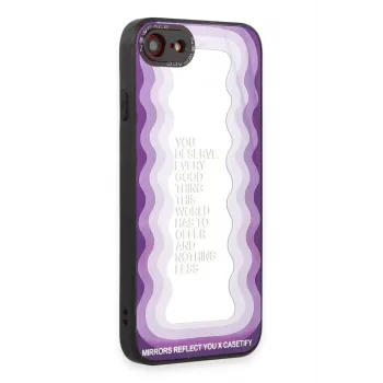 Newface iPhone 7 Kılıf Mirror Desenli Kapak - Mirror - 5