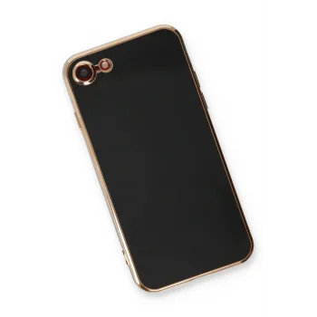 Newface iPhone 7 Kılıf Volet Silikon - Siyah