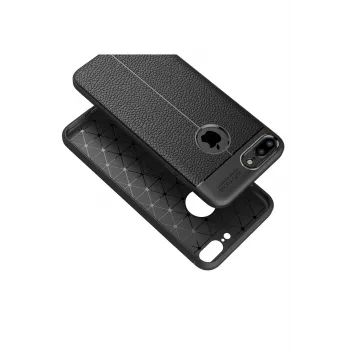 Newface iPhone 7 Plus Kılıf Auto Focus Kapak - Kırmızı