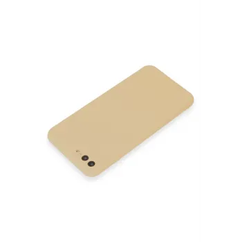 Newface iPhone 7 Plus Kılıf First Silikon - Gold