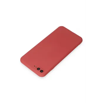 Newface iPhone 7 Plus Kılıf First Silikon - Kiremit