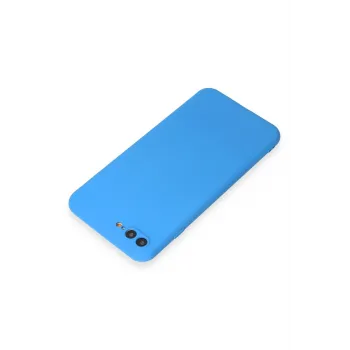 Newface iPhone 7 Plus Kılıf First Silikon - Mavi