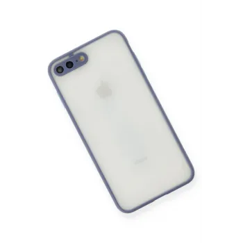 Newface iPhone 7 Plus Kılıf Montreal Silikon Kapak - Gri