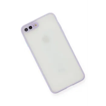 Newface iPhone 7 Plus Kılıf Montreal Silikon Kapak - Mor