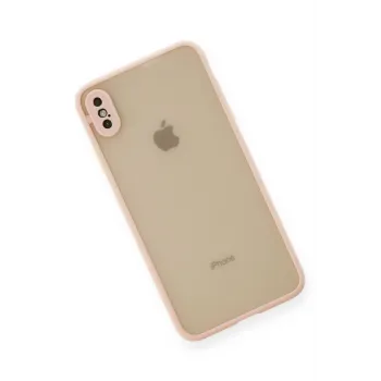 Newface iPhone X Kılıf Montreal Silikon Kapak - Pembe