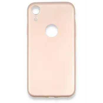 Newface iPhone XR Kılıf First Silikon - Rose Gold