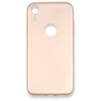 Newface iPhone XR Kılıf First Silikon - Rose Gold