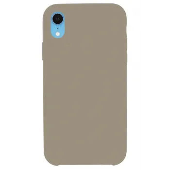 Newface Apple iPhone XR Kılıf Lansman Legant Silikon - Bej