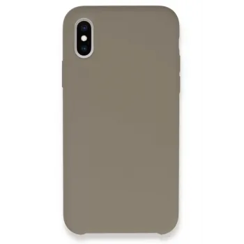 Newface iPhone XS Max Kılıf Lansman Legant Silikon - Bej
