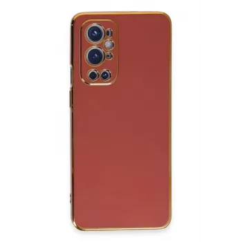 Newface One Plus 9 Pro Kılıf Volet Silikon - Kırmızı