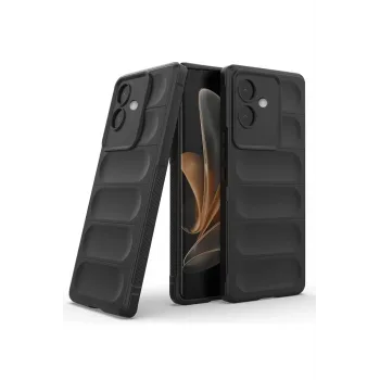 Newface Oppo A3 Kılıf Optimum Silikon - Siyah