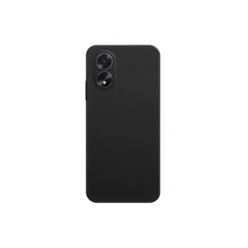 Newface Oppo A38 Kılıf First Silikon - Siyah