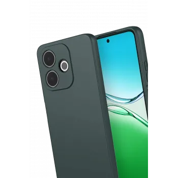 Newface Oppo A5 Pro 4G First Silikon - Koyu Yeşil