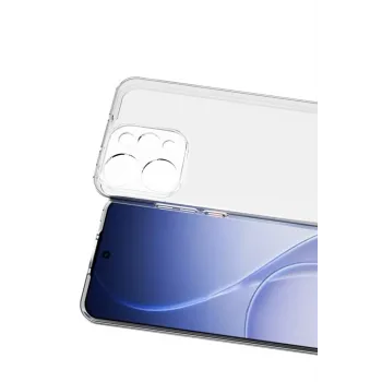 Newface Oppo Reno 15 Lüx Şeffaf Silikon - Şeffaf