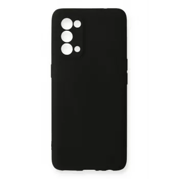 Newface Oppo Reno 5 Pro Kılıf First Silikon - Siyah