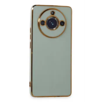 Newface Realme 11 Pro Kılıf Volet Silikon - Açık Yeşil