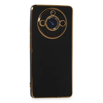 Newface Realme 11 Pro Kılıf Volet Silikon - Siyah