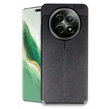 Newface Realme 12 5G Kılıf Auto Focus Kapak - Siyah