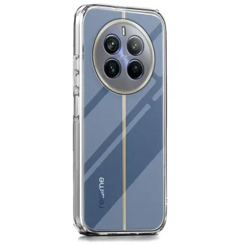 Newface Realme 12 Pro Plus Kılıf Lüx Şeffaf Silikon