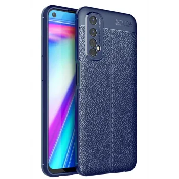 Newface Realme 7 Kılıf Auto Focus Kapak - Lacivert