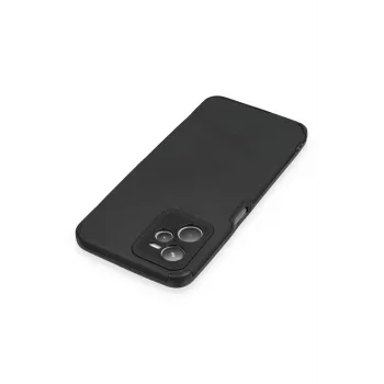 Newface Realme C35 Kılıf Loop Deri Silikon - Siyah